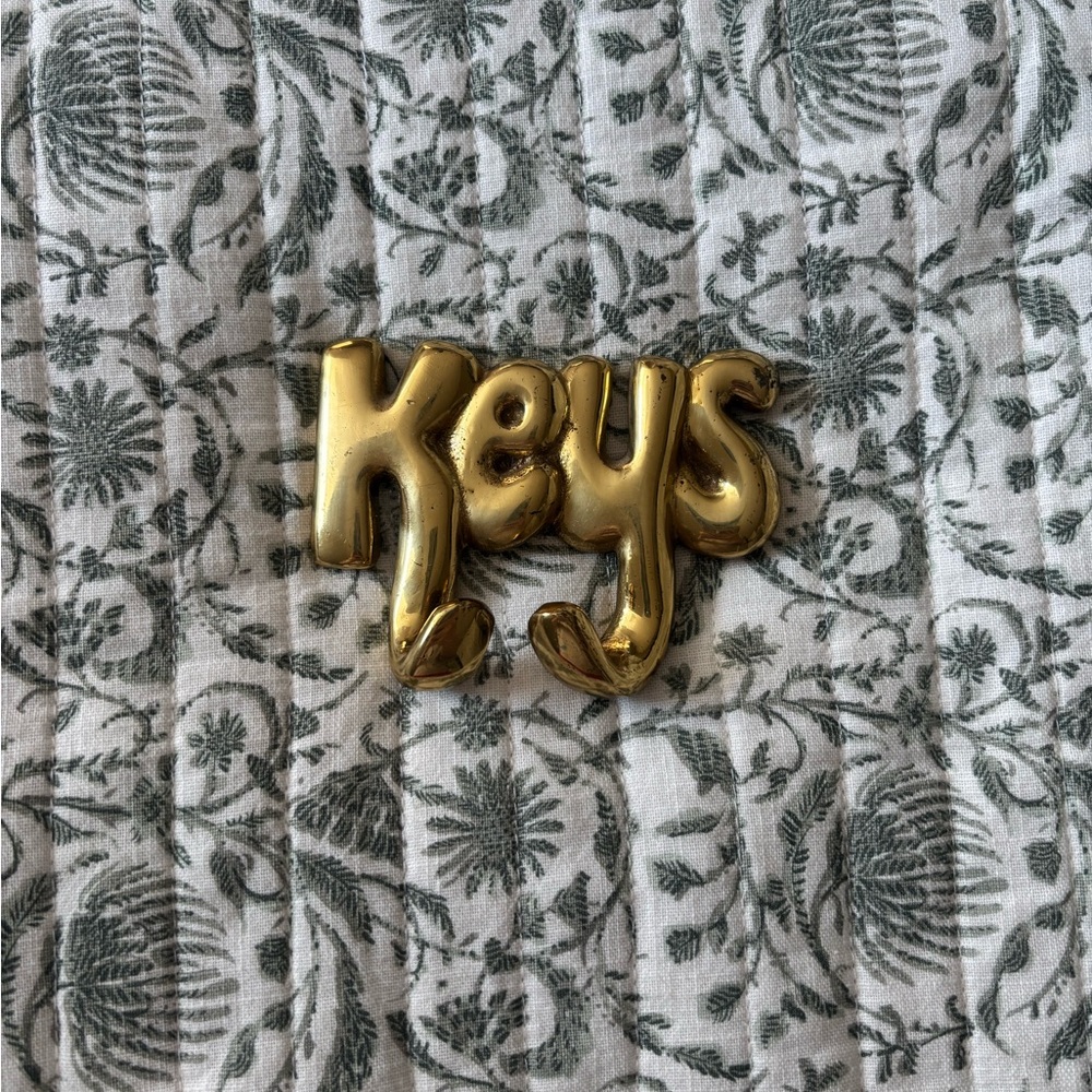 Brass “Keys” Hook